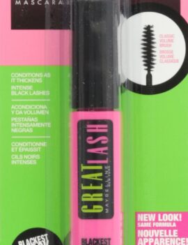 Maybelline Great Lash Mascara, Blackest Black