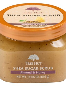 Tree Hut Shea Sugar Body Scrub, Almond & Honey, 18 Ounce