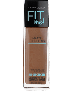 Maybelline New York Fit Me Matte Plus Poreless Foundation - Spicy Brown