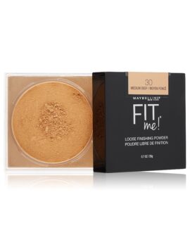 Maybelline New York Fit Me Loose Finishing Powder, Medium Deep, 0.7 Ounce