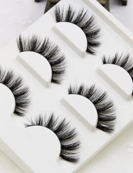3pcs Handmade Mink Lashes