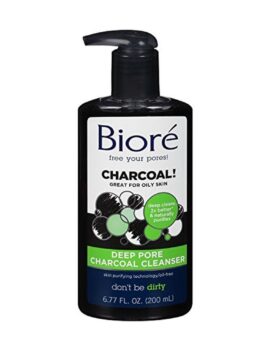 Biore Deep Pore Charcoal Cleanser for Oily Skin