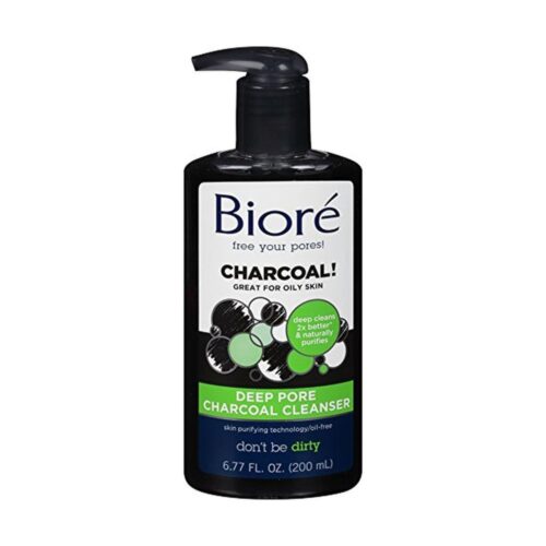 Biore Deep Pore Charcoal Cleanser for Oily Skin