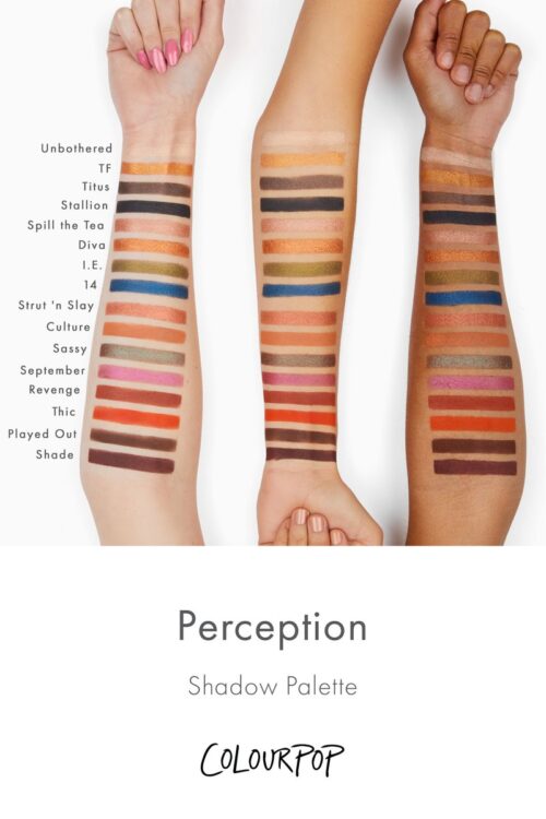 ColourPop x Shayla PERCEPTION Pressed Powder Shadow Palette - Image 3