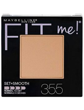 Maybelline New York Fit Me Set + Smooth Powder Makeup, Coconut, 0.3 oz.