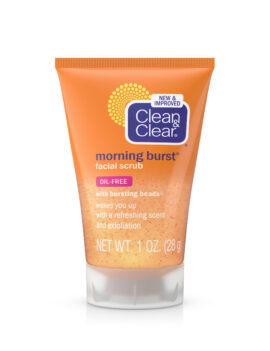 Clean & Clear Morning Burst Facial Cleanser For Daily Skincare Routines, 1 Fl. Oz.
