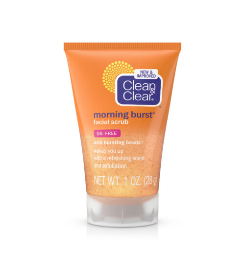 Clean & Clear Morning Burst Facial Cleanser For Daily Skincare Routines, 1 Fl. Oz.