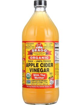 Bragg Organic Apple Cider Vinegar, Raw & Unfiltered, 32 Fl Oz