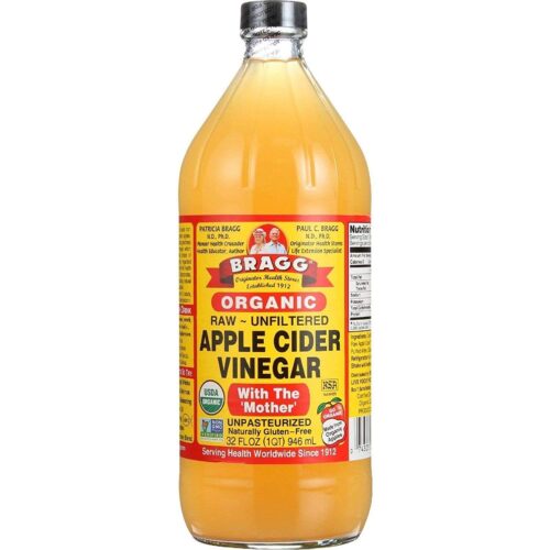 Bragg Organic Apple Cider Vinegar, Raw & Unfiltered, 32 Fl Oz