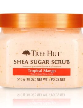 Tree Hut Shea Sugar Scrub, Tropical Mango, 18 Ounce