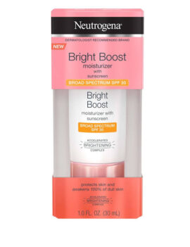 Neutrogena Bright Boost Facial Moisturizer with Broad Spectrum UVA/UVB SPF 30 Sunscreen - 1oz