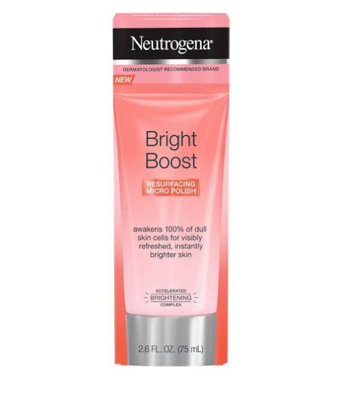 Neutrogena Bright Boost Resurfacing Micro Polish Facial Exfoliator 2.6oz
