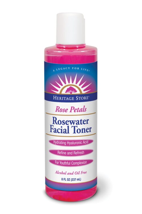 Heritage Store Rosewater Facial Toner - 8oz