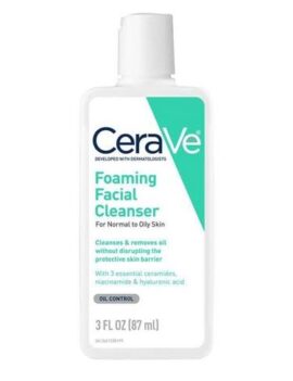 Cerave Foaming Facial Cleanser - 3oz