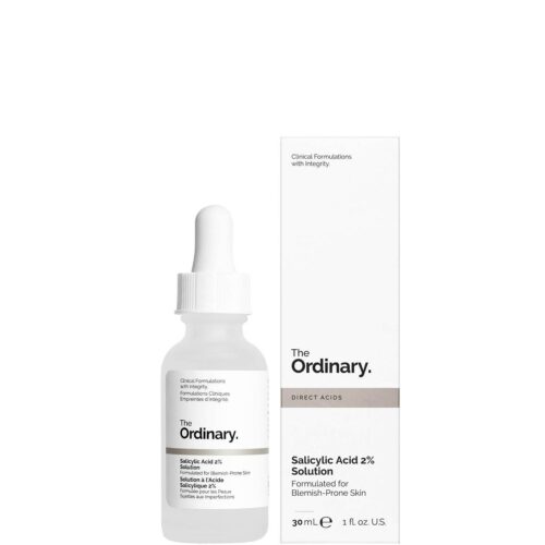 The-Ordinary-Salicylic-Acid-2%-Exfoliating-Blemish-Solution-glamosphereboutique Solution