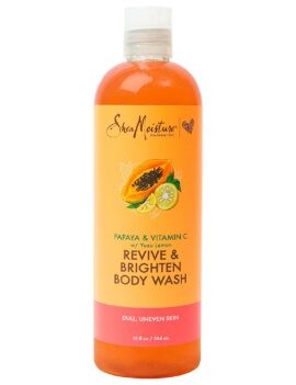 Shea Moisture Papaya & Vitamin C Revive & Brighten Body Wash - 13oz