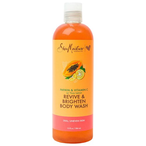 Shea Moisture Papaya & Vitamin C Revive & Brighten Body Wash - 13oz