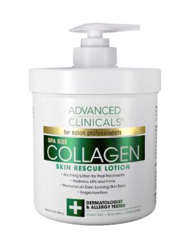 Advanced Clinicals Collagen Face & Body Firming Lotion - 16oz