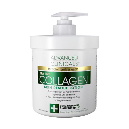 Advanced Clinicals Collagen Face & Body Firming Lotion - 16oz