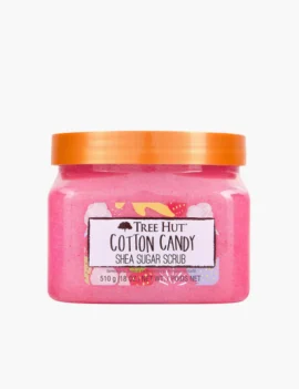 Tree Hut Shea Sugar Scrub, Cotton Candy, 18 Ounce